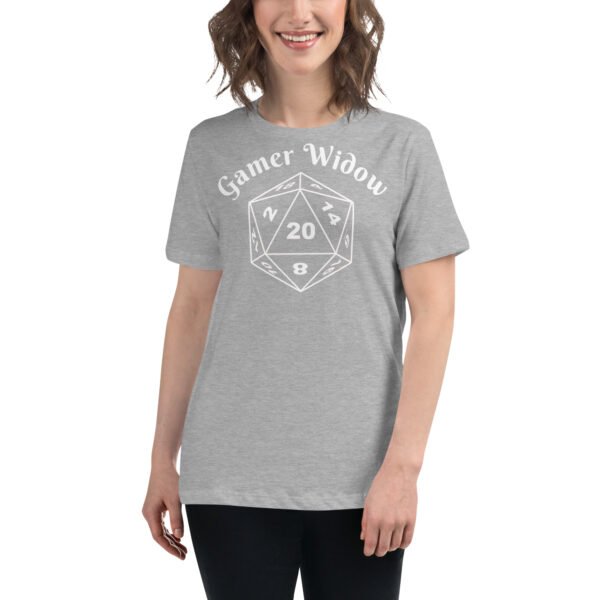 Gamer Widow - Women's Relaxed T-Shirt - Image 55