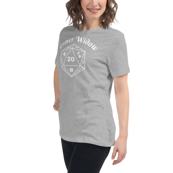 Gamer Widow - Women's Relaxed T-Shirt - Image 57