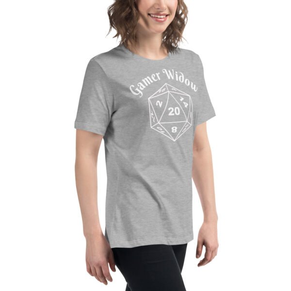 Gamer Widow - Women's Relaxed T-Shirt - Image 59