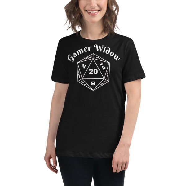 Gamer Widow - Women's Relaxed T-Shirt - Image 7