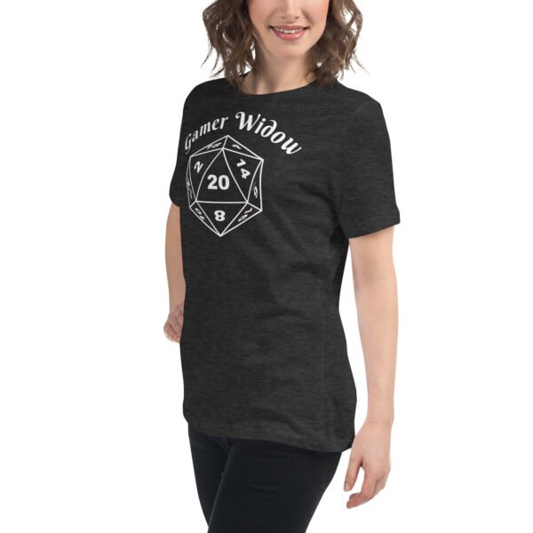Gamer Widow - Women's Relaxed T-Shirt - Image 15