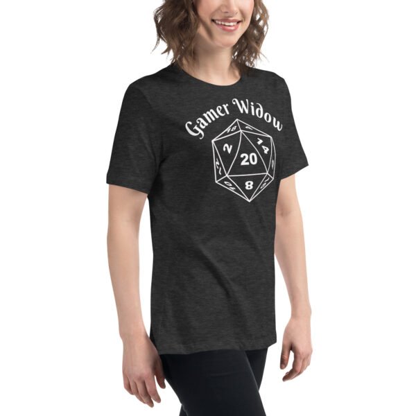 Gamer Widow - Women's Relaxed T-Shirt - Image 17