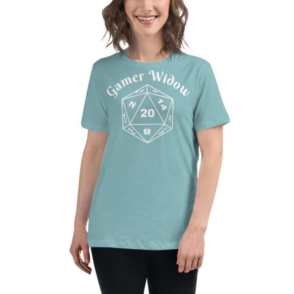 Gamer Widow - Women's Relaxed T-Shirt - Image 49