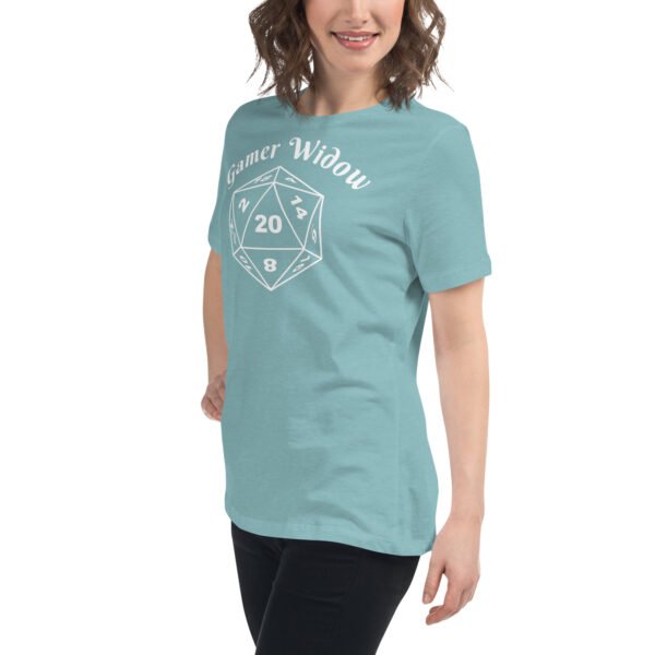 Gamer Widow - Women's Relaxed T-Shirt - Image 51