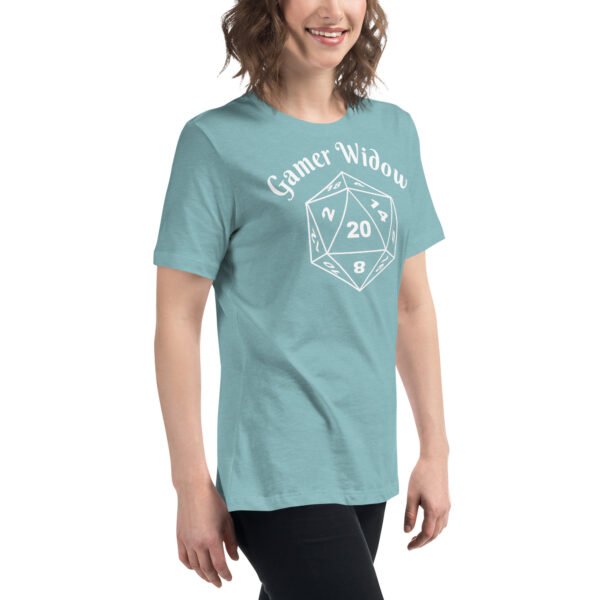 Gamer Widow - Women's Relaxed T-Shirt - Image 53