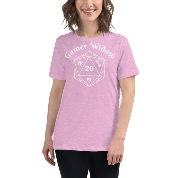 Gamer Widow - Women's Relaxed T-Shirt - Image 67