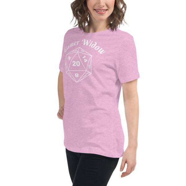 Gamer Widow - Women's Relaxed T-Shirt - Image 69