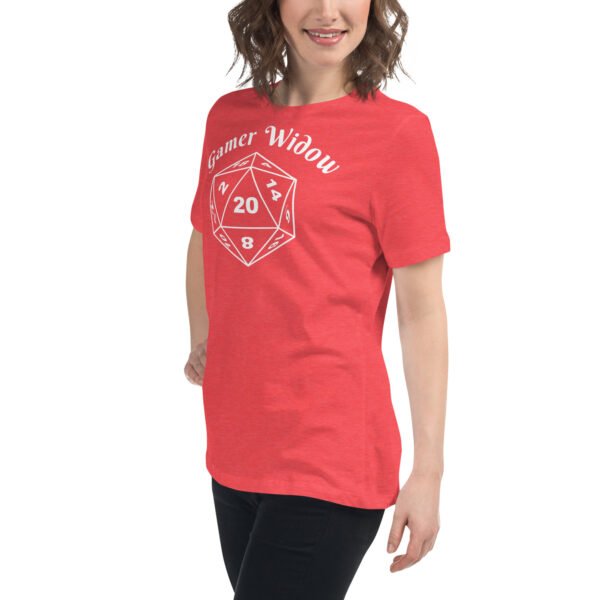 Gamer Widow - Women's Relaxed T-Shirt - Image 27