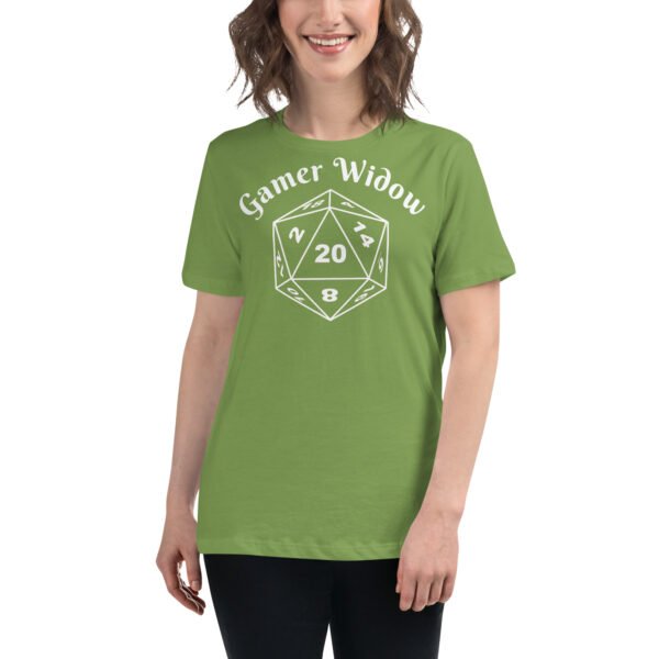 Gamer Widow - Women's Relaxed T-Shirt - Image 43
