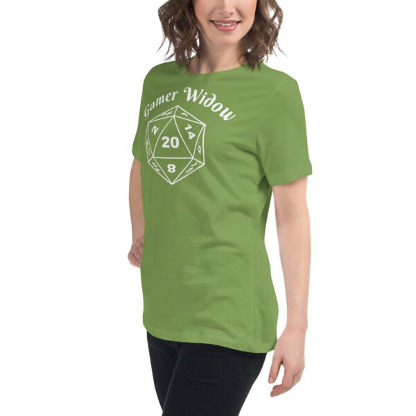Gamer Widow - Women's Relaxed T-Shirt - Image 45