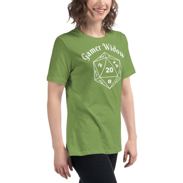Gamer Widow - Women's Relaxed T-Shirt - Image 47