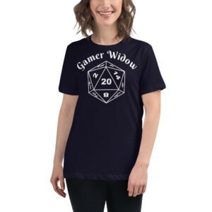 Gamer Widow - Women's Relaxed T-Shirt