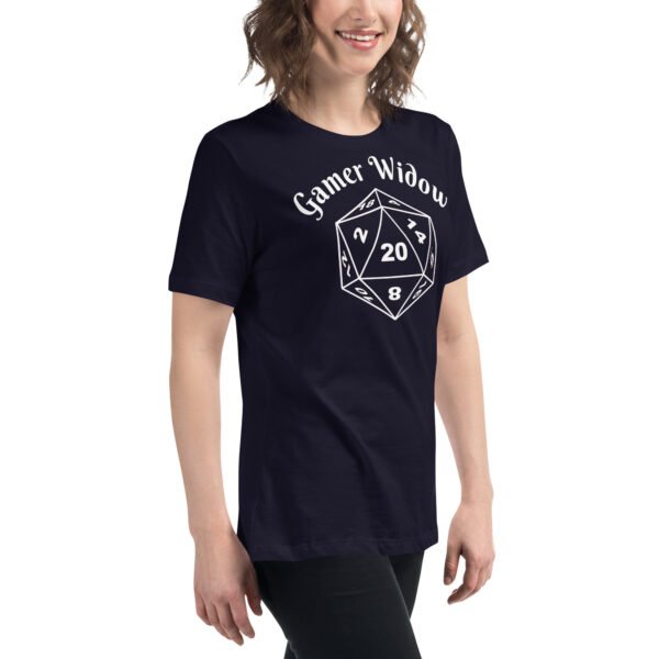 Gamer Widow - Women's Relaxed T-Shirt - Image 5