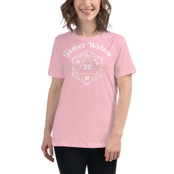 Gamer Widow - Women's Relaxed T-Shirt - Image 73