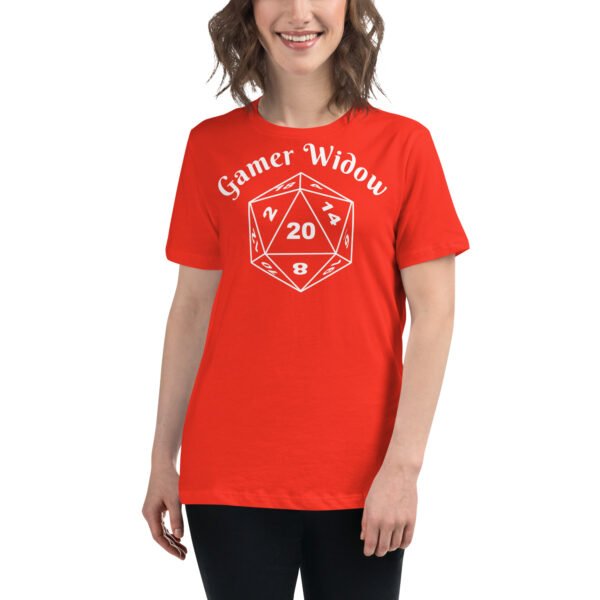 Gamer Widow - Women's Relaxed T-Shirt - Image 19