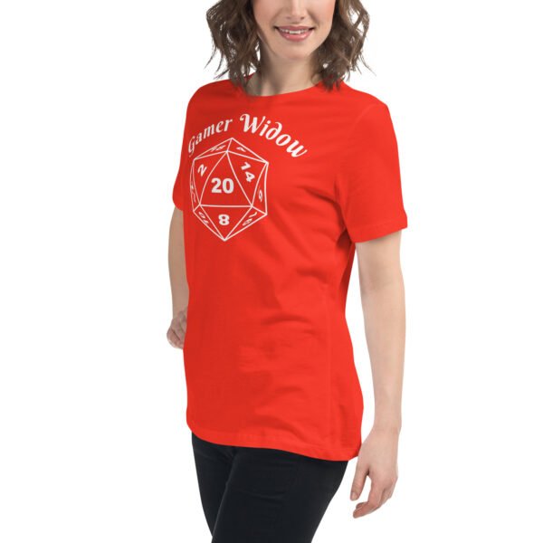 Gamer Widow - Women's Relaxed T-Shirt - Image 21