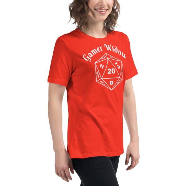 Gamer Widow - Women's Relaxed T-Shirt - Image 23