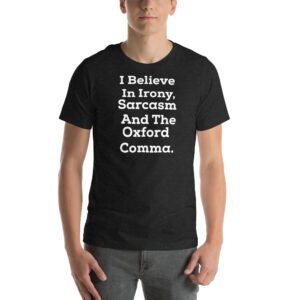 Oxford Comma - Unisex t-shirt