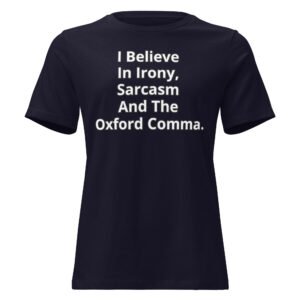 Oxford Comma - Women's Relaxed T-Shirt